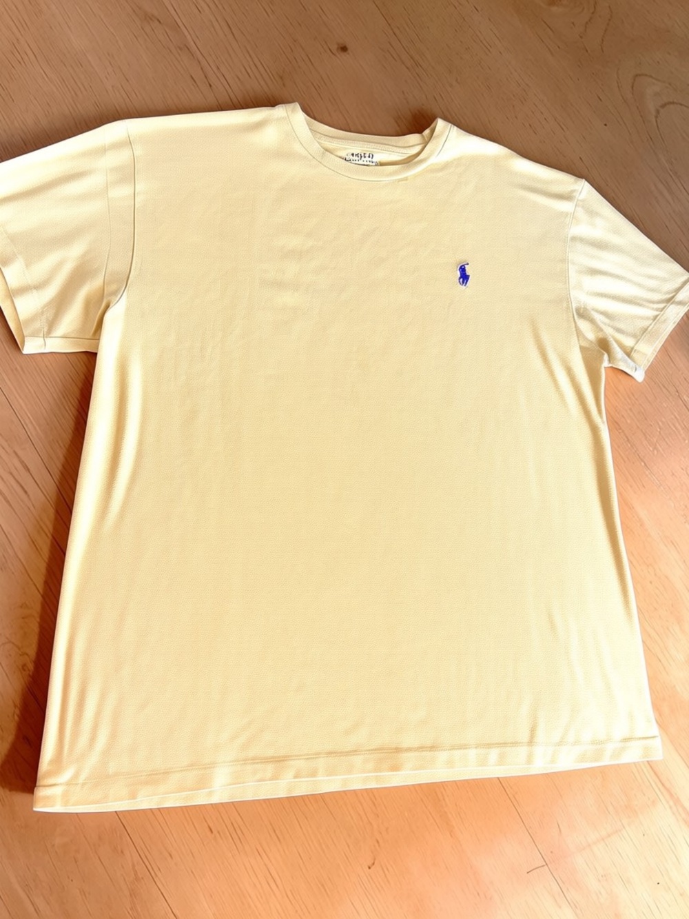 Polo Ralph Lauren Yellow Performance Tee Medium